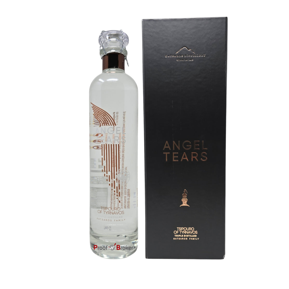 Tsipouro Angel Tears Triple Distilled Katsaros Family 0,7 L