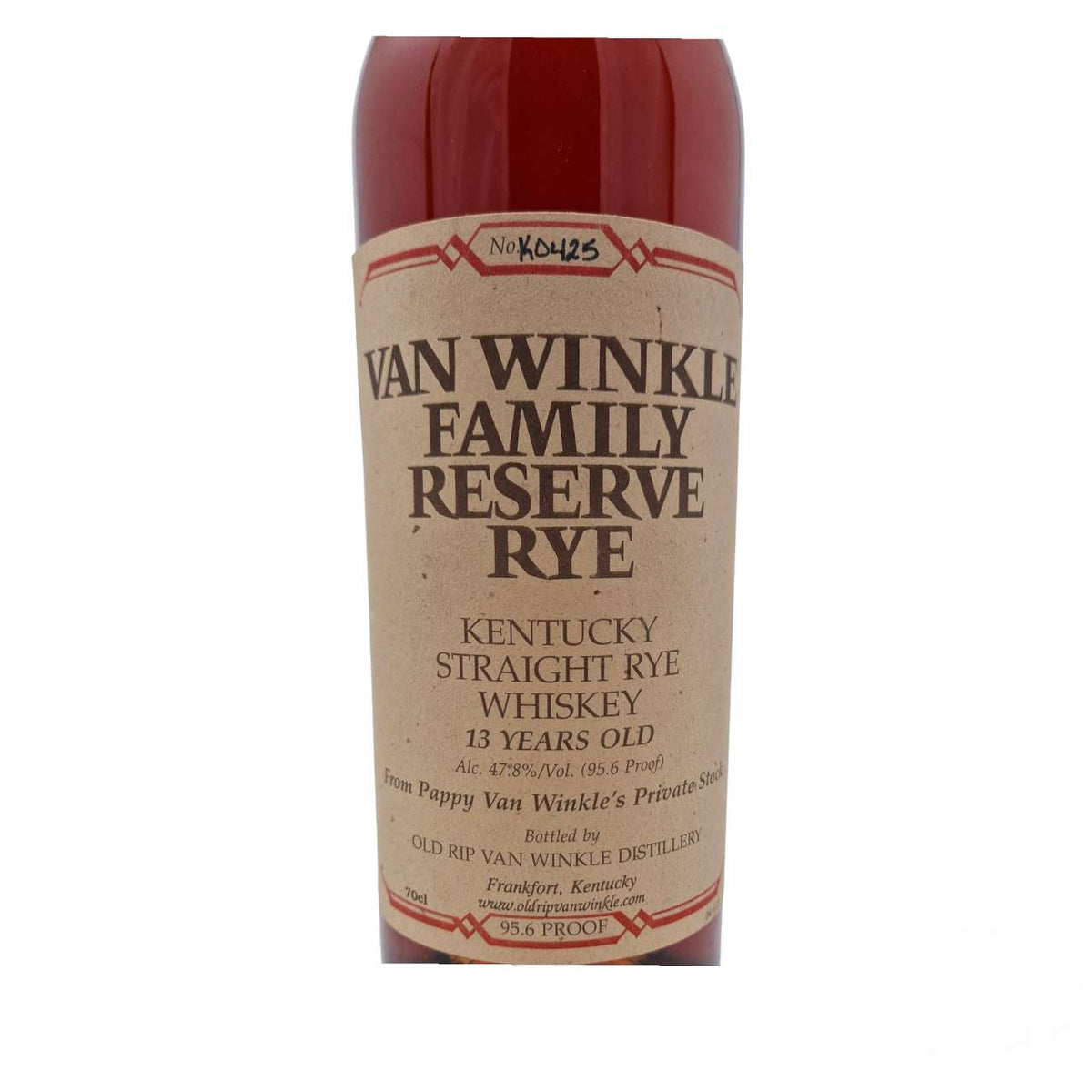 Van Winkle Family Reserve Rye 13 Years Old 0,7 L