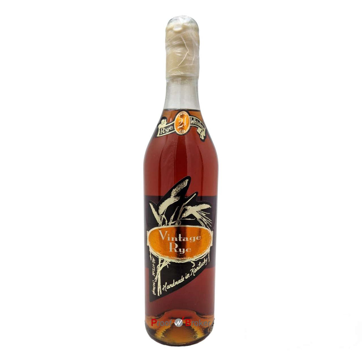 Vintage Rye 21 Year Old 94 Proof 750 ML