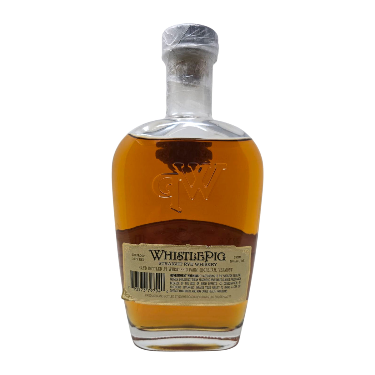 Whistlepig 10 Years Straight Rye Whiskey 100 Proof  0,75 L