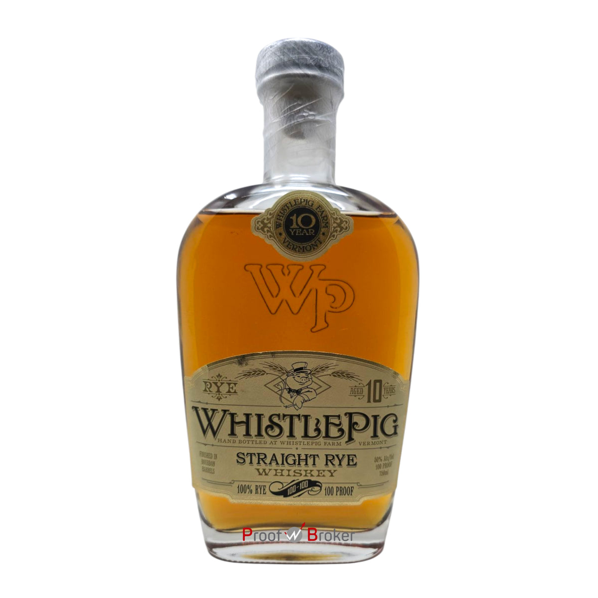 Whistlepig 10 Years Straight Rye Whiskey 100 Proof  0,75 L
