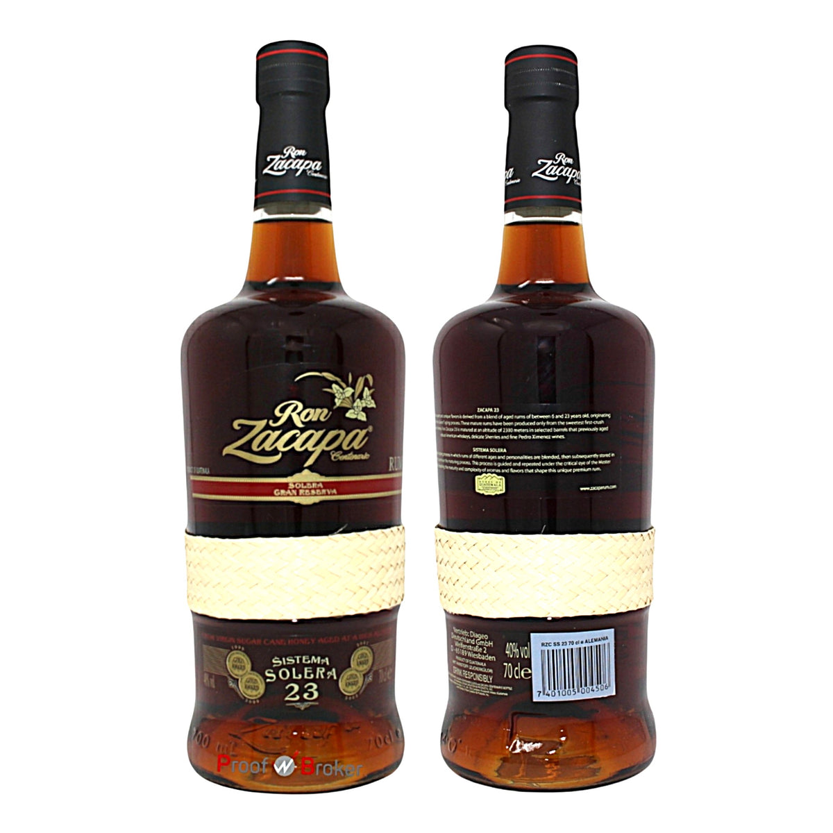 Zacapa Centenario 23 Solera Grand Reserva Alte Version  0,7 L