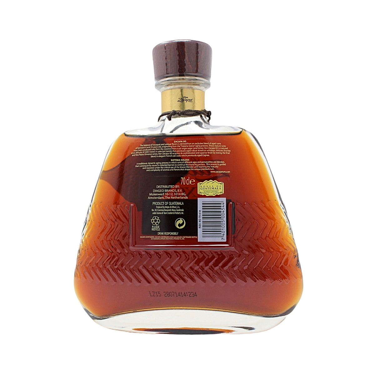 Zacapa XO Centenario Solera Gran Reserva Especial Alte Version 0,7 L