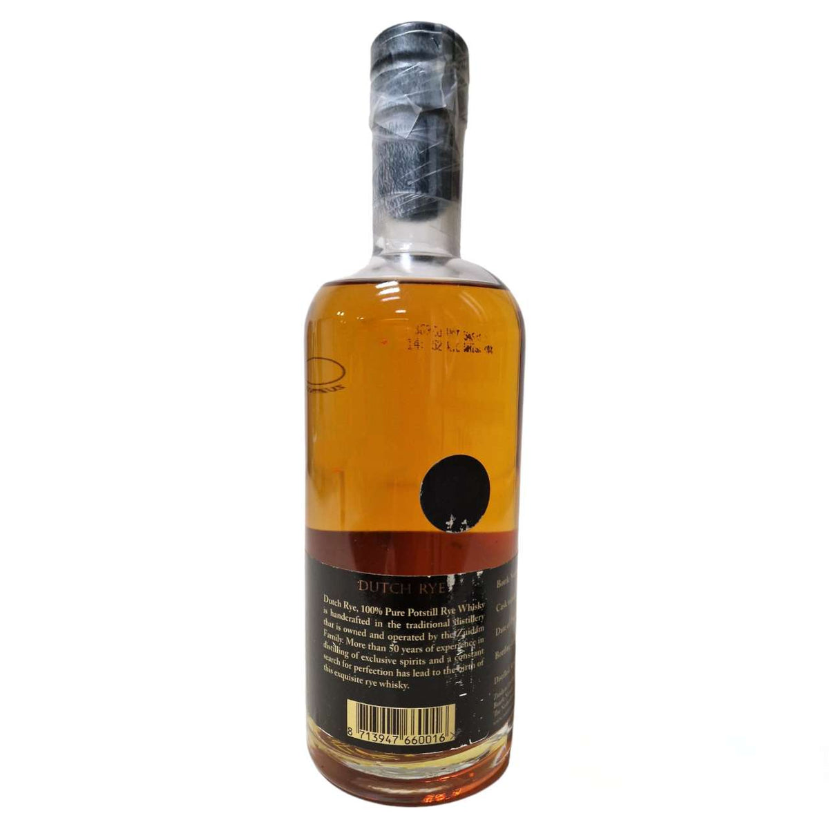 Zuidam Dutch Rye 5 Year Old Bottled 2004 0,7 L