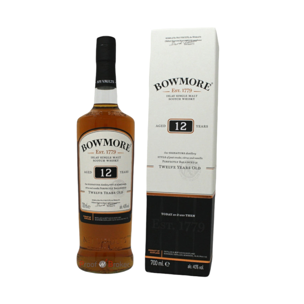 Bowmore 12 Years Islay Single Malt Scotch Whisky 0,7 L