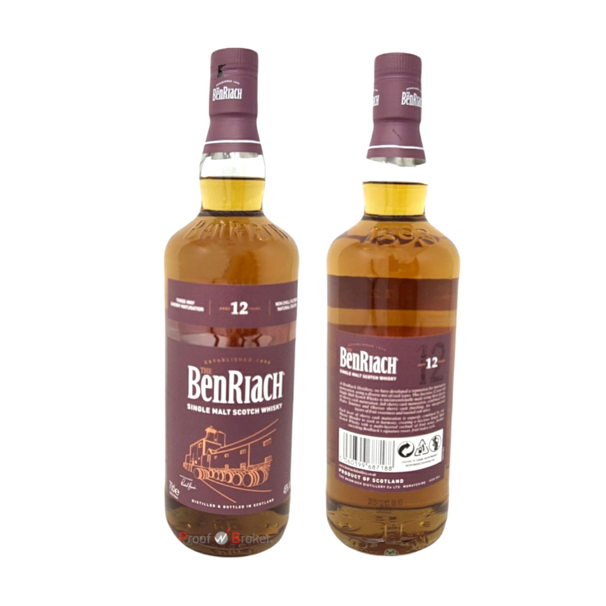 BenRiach 12 Years Sherry Wood 0,7 L