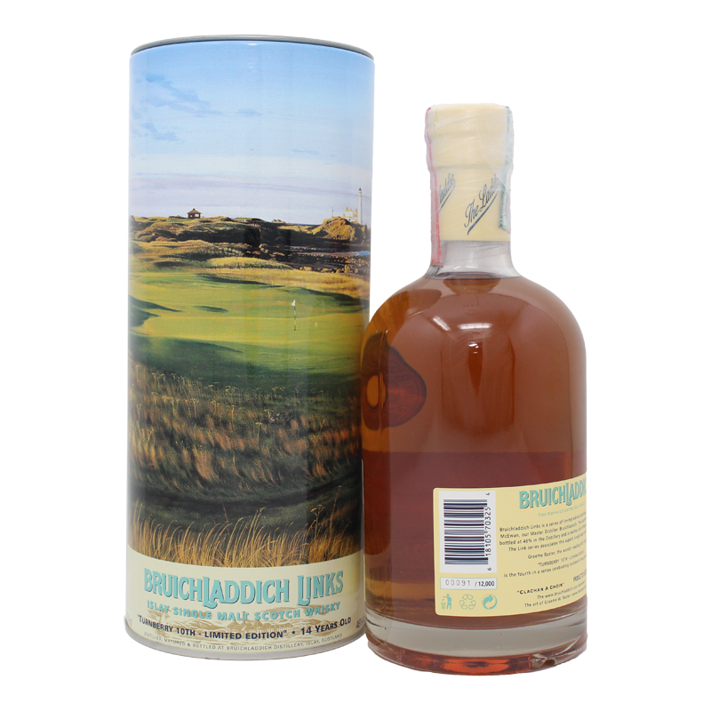Bruichladdich Links Turnberry 10Th Bottle No.(91) 14 Years Old 0,7L