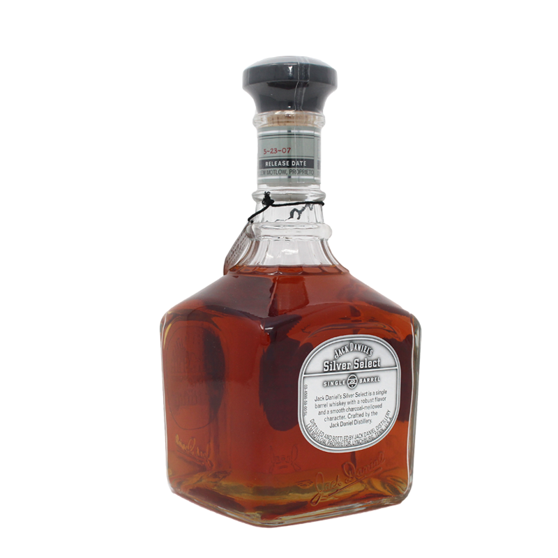 Jack Daniels Silver Select Single Barrel 2007 Tennessee Whiskey  0,75L