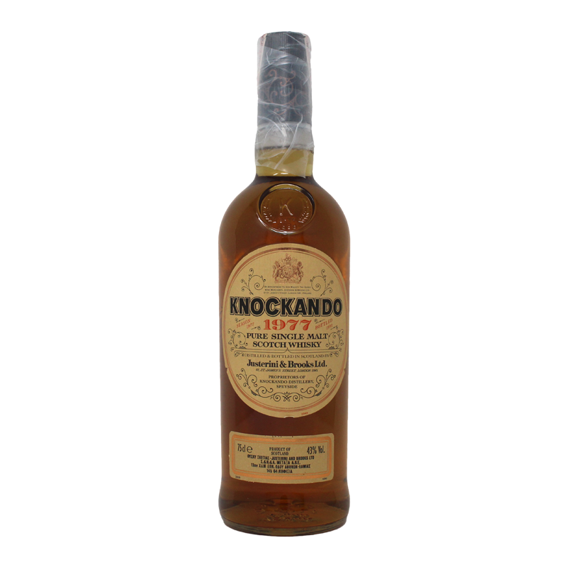 Knockando 1977 Bottled 1991 Justerini &amp; Brooks Pure Single Malt Scotch Whisky 0,75L