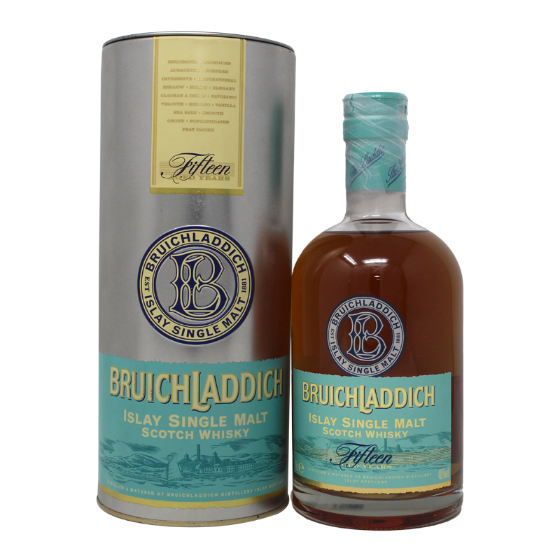 Bruichladdich 15 Years Old First Edition Single Malt Scotch Whisky 0,7L
