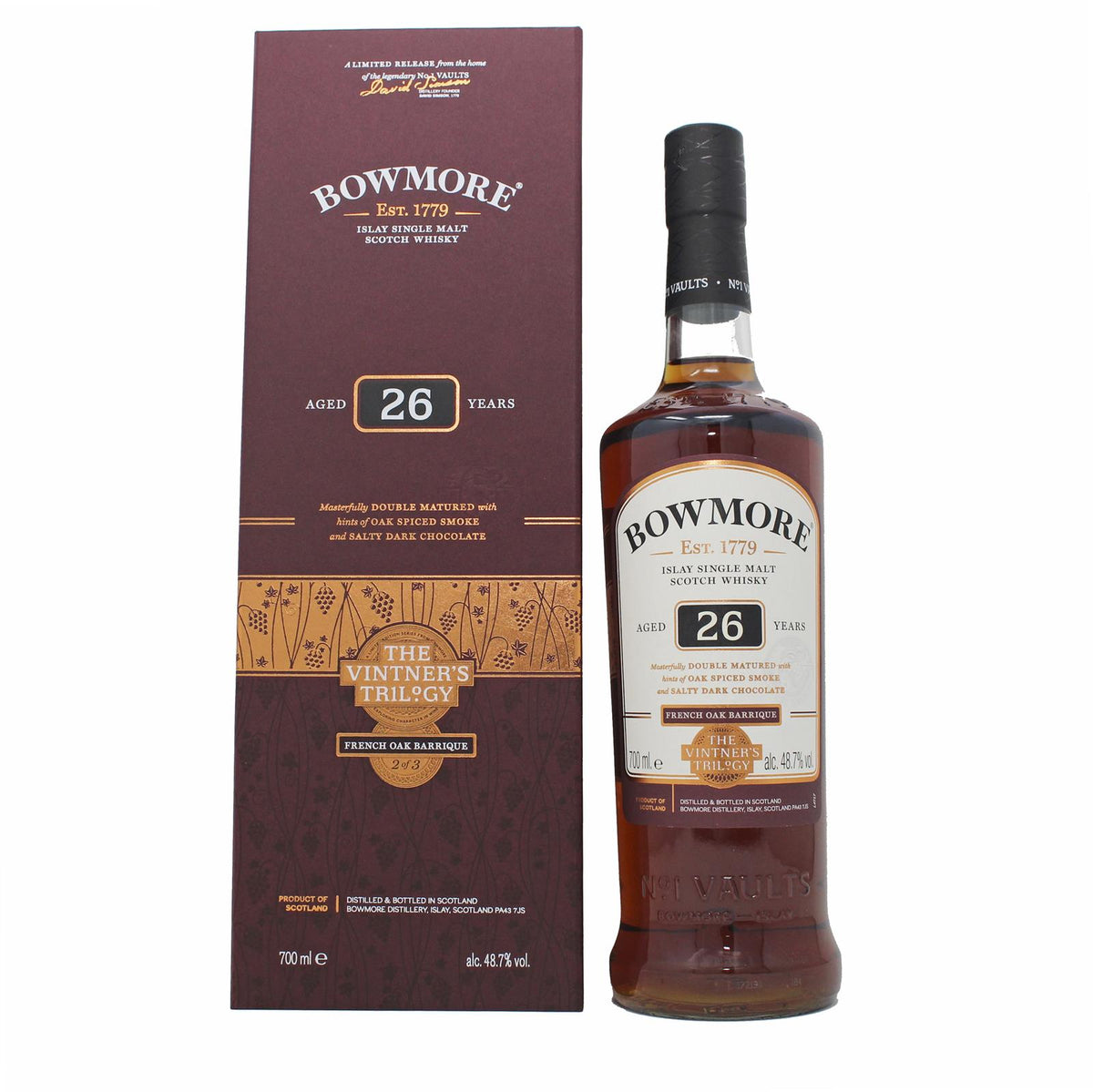 Bowmore 26 Years The Vintner´S Trilogy French Oak 0,7 L