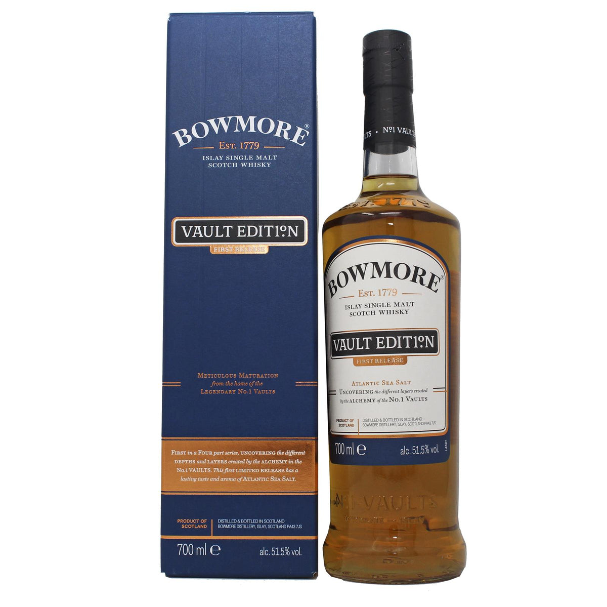 Bowmore Vault Edition First Release Islay Single Malt Scotch Whisky 0,7L