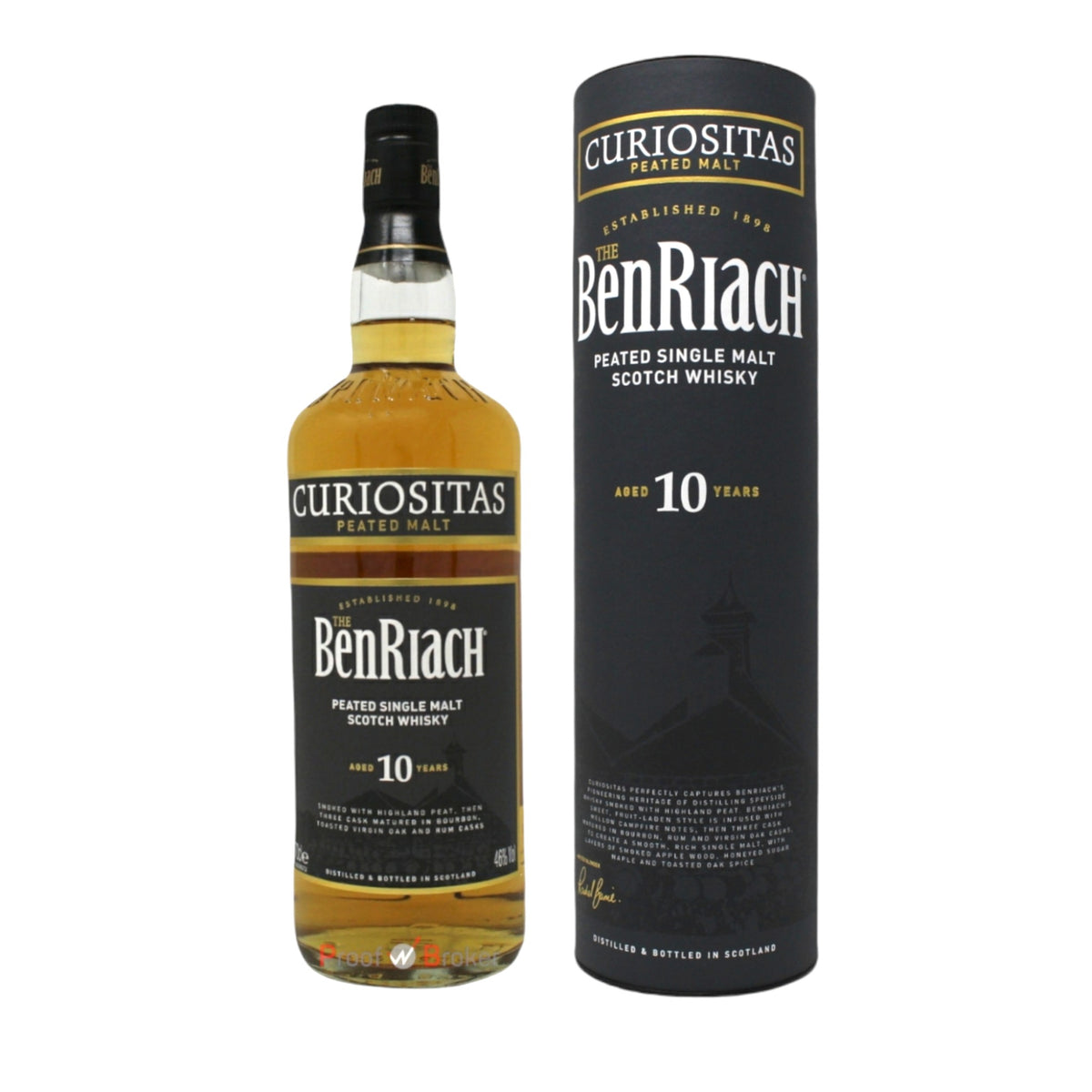 BenRiach Curiositas 10 Years Whisky 0,7 L