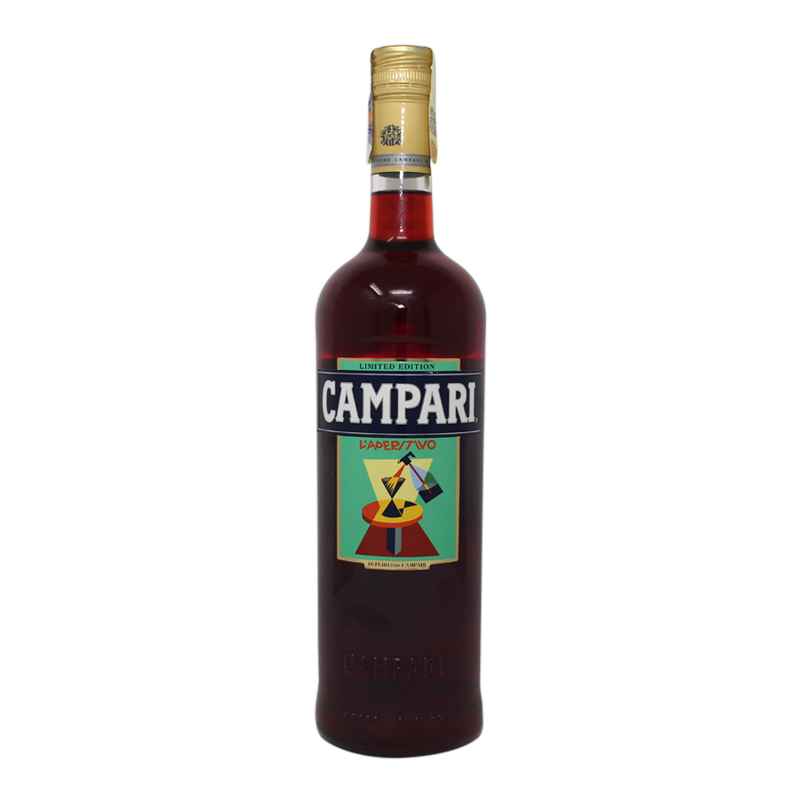 Campari Bitter Aperitif No.1 Art Label 2014 Limited Edition 1,0L