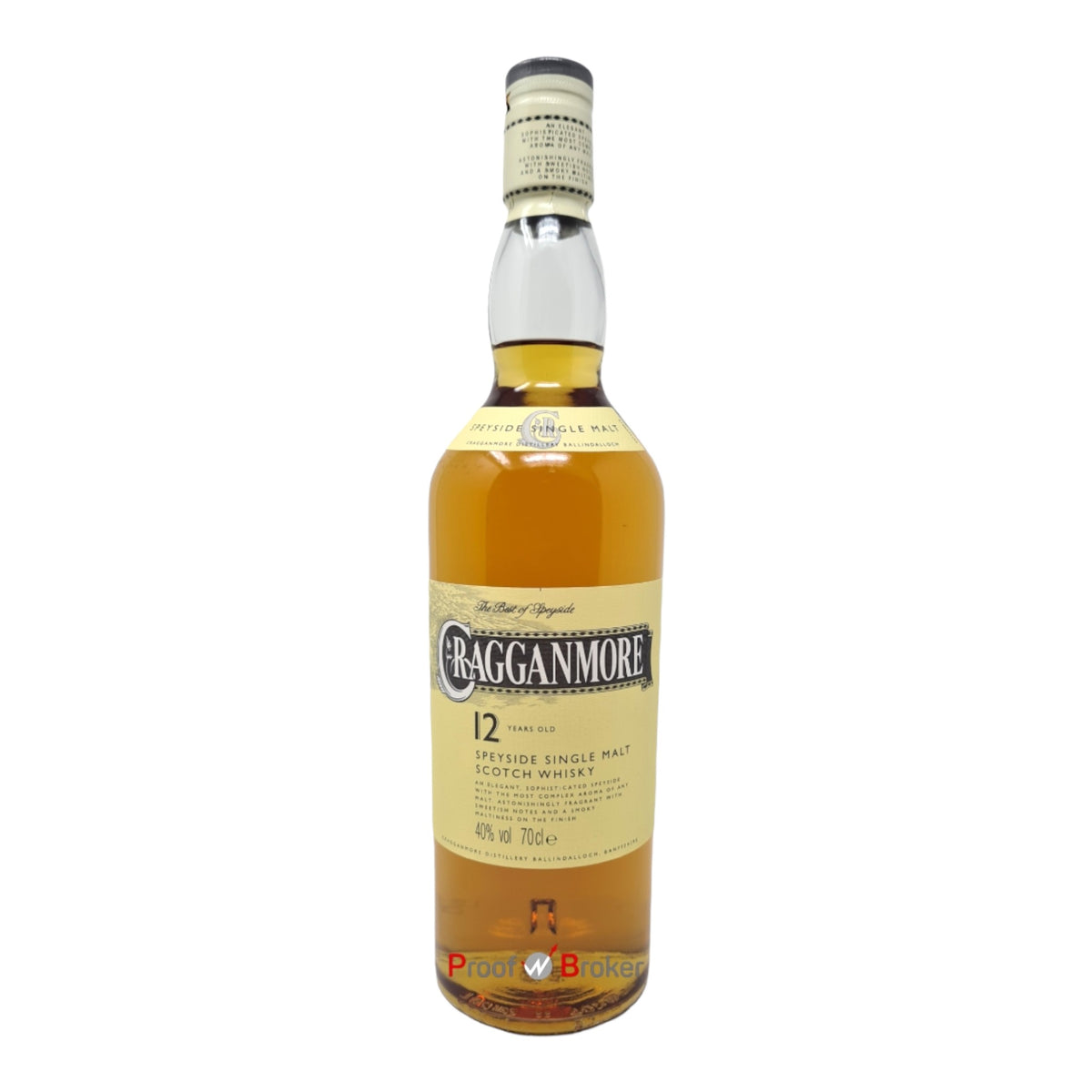 Cragganmore 12 Years Single Malt Whisky 0,7 L