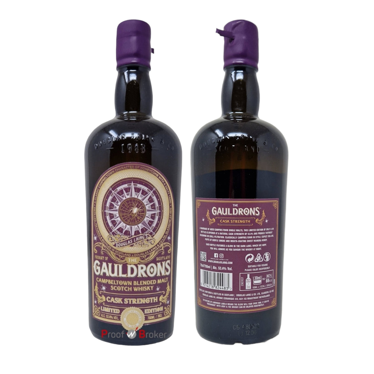 Gauldrons Cask Strength Limited Edition 0,7 L